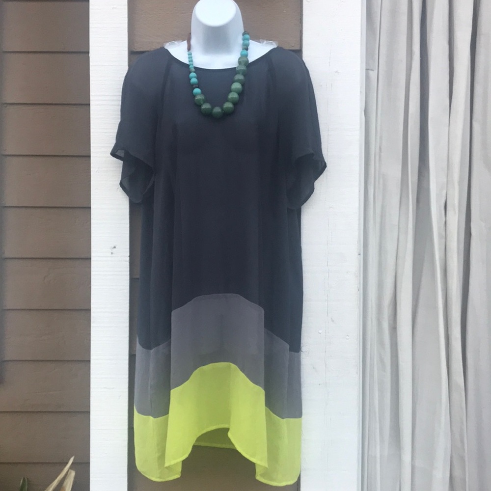 👗 Sz 12 Riochet Sheer Dress 👗